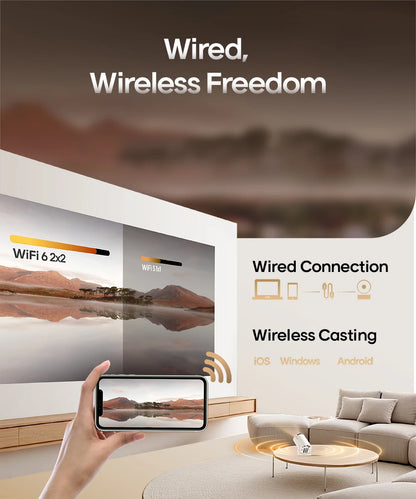 Cinematic Home Projector